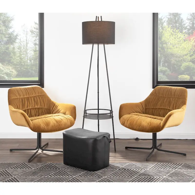 Carson Carrington Wayne Swivel Lounge Chair