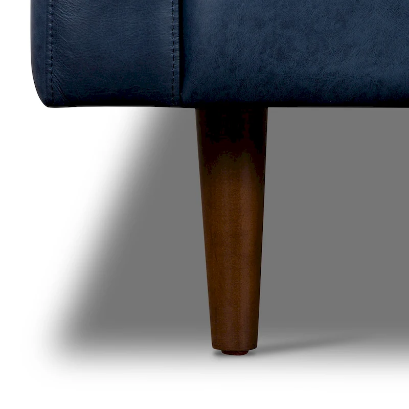 Poly & Bark Napa 72 Apartment Sofa - Full Grain Genuine Italian Leather