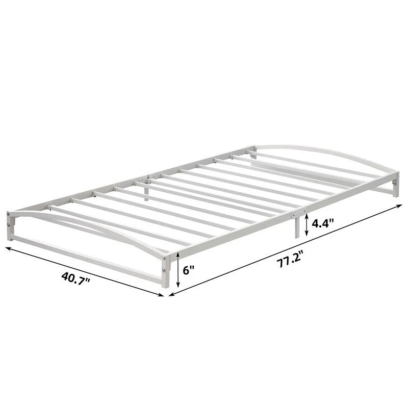 Convex bed frame