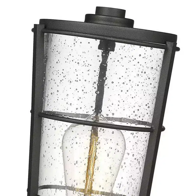 Z-Lite Helix 1 - Light Post Light in Black