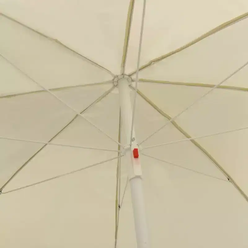 vidaXL Beach Parasol Sand Yellow 118.1