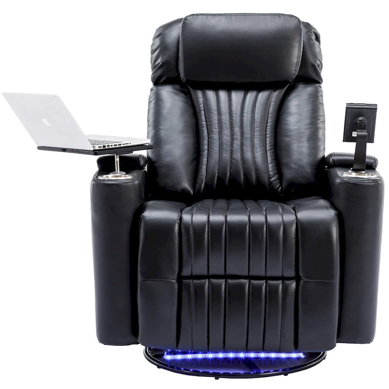 Multifunctional 270 Swivel Home Theater Power Recliner