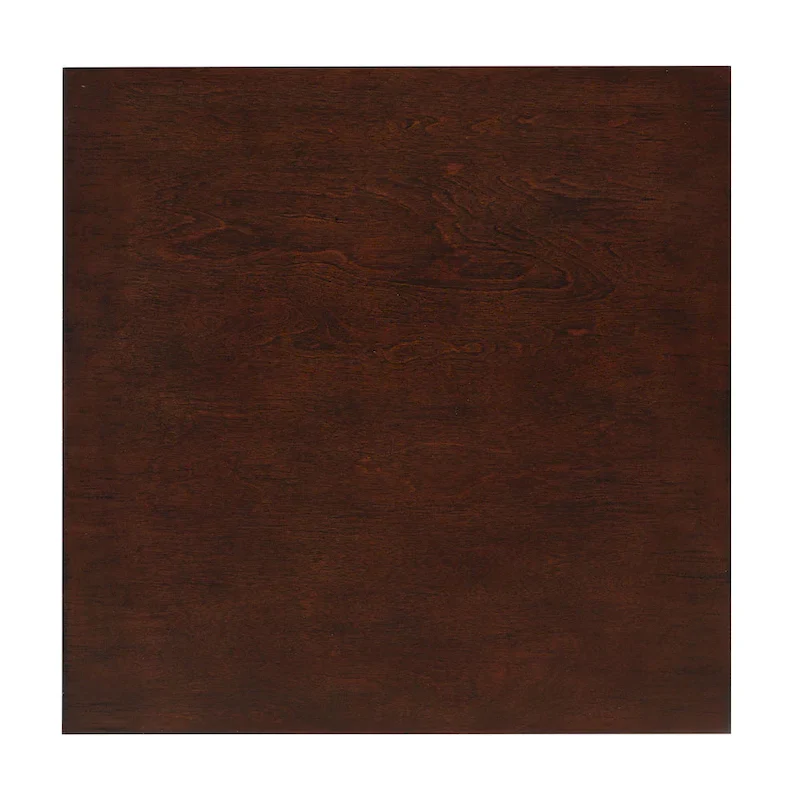 Mid-Century Modern Wood 2-Drawer Compact Nightstand Side Table