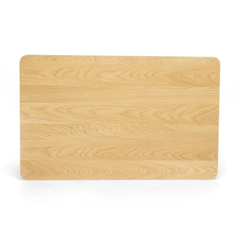 Idalia Fabric and Rubberwood Rectangular Wood Dining