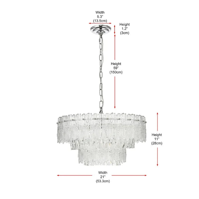 Indigo Home 21 inch Pendant Light