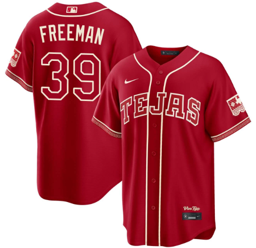 Cody Freeman Texas Rangers Red 2026 City Connect Jersey