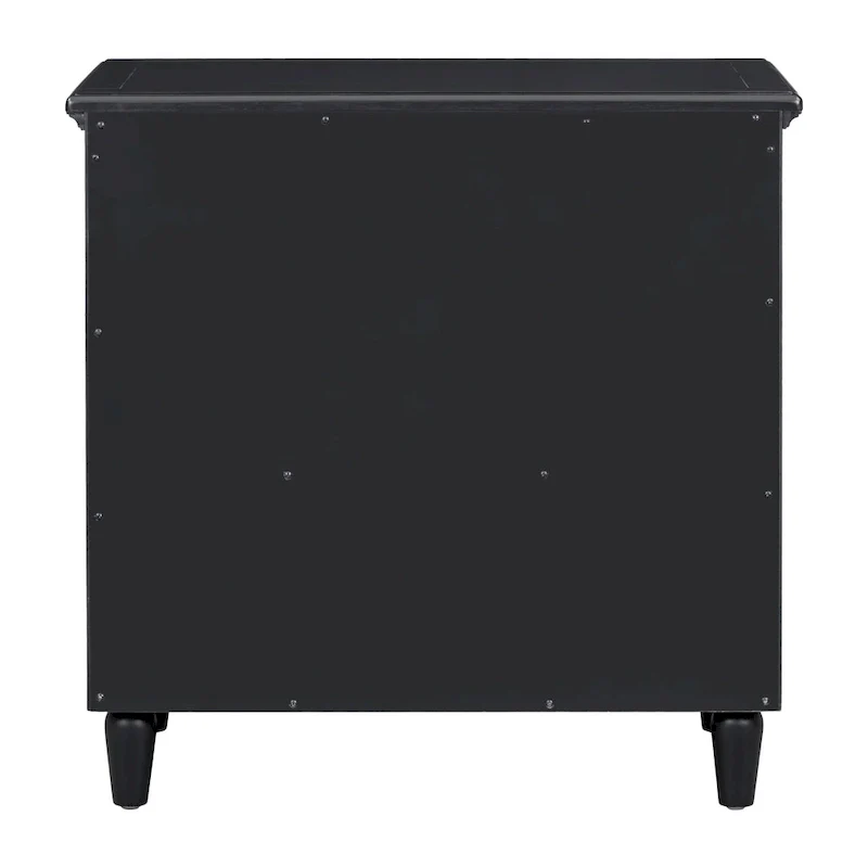 3-Drawer Wood Cabinet