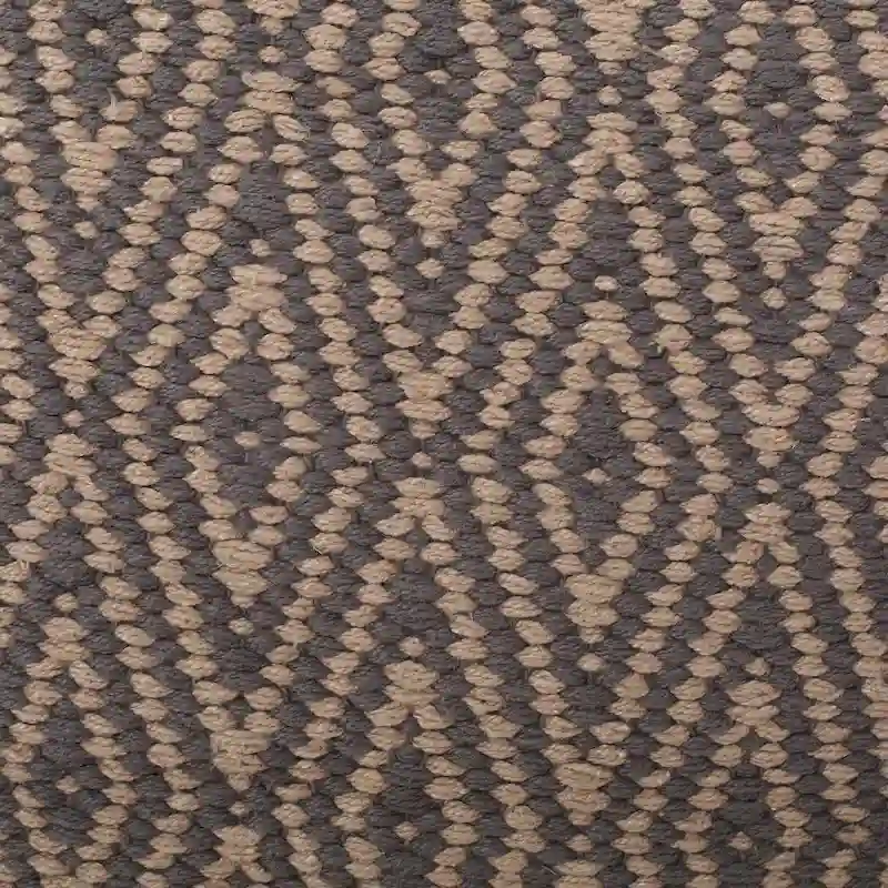 Boven Hand-Crafted Cotton Cube Pouf by Christopher Knight Home