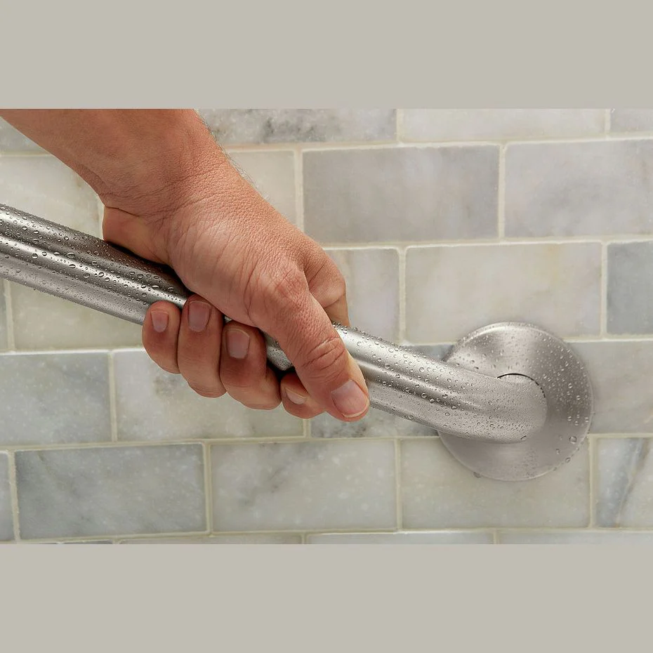 Moen Stainless Concealed Screw Grab Bar, 18 in.