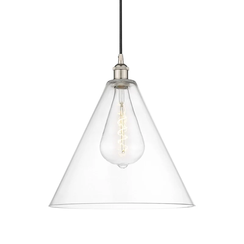 Innovations Lighting 616-1P-18-16 Edison Cone Pendant Edison Cone 16