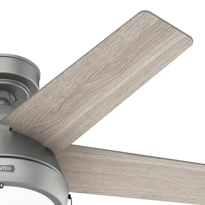 Hunter 44  Burroughs Ceiling Fan with LED Light, Pull Chain