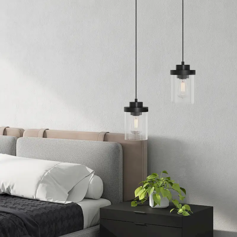 CO-Z 1 Light Pendant Light Fixture Set of 2 - N/A