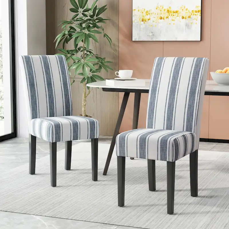 Christopher Knight Home Pollards Upholstered Dining Chairs (Set of 2) - N/A