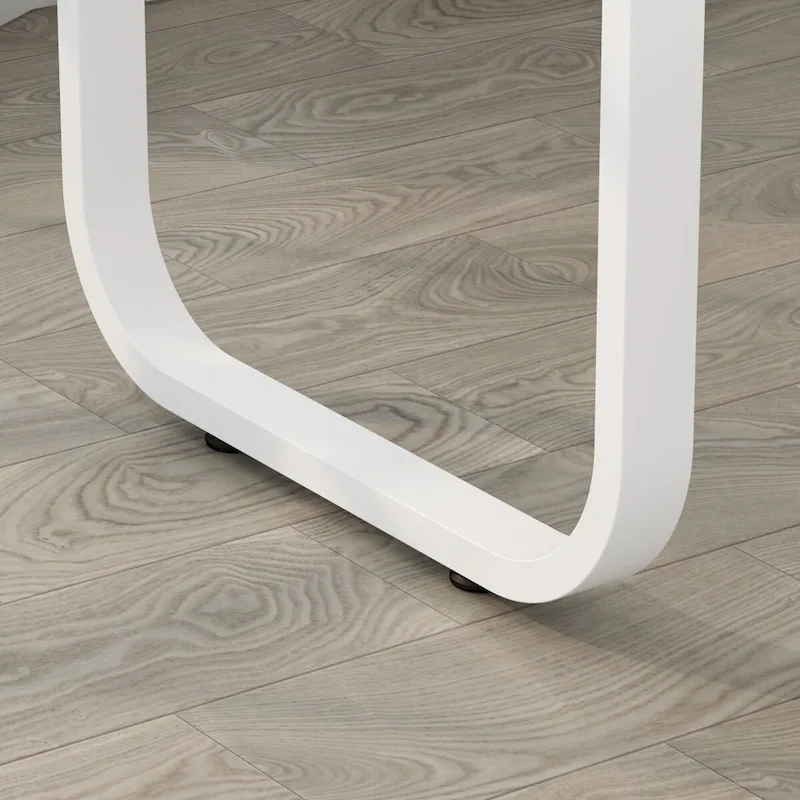 Timechee 55-inch L Shaped Office Computer Desk w/ Drawers, Wood