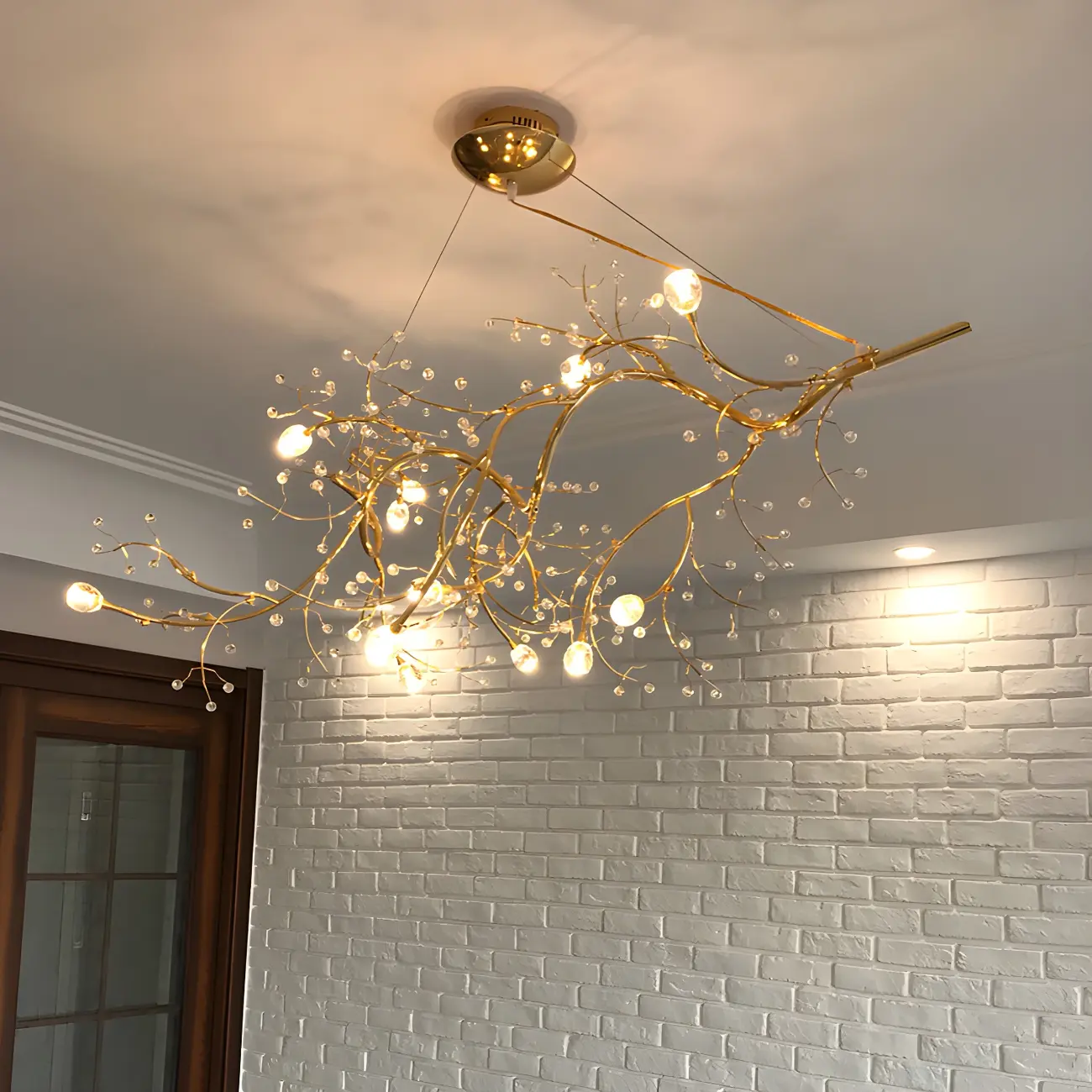 Modern Metal Branch LED Pendant Chandelier