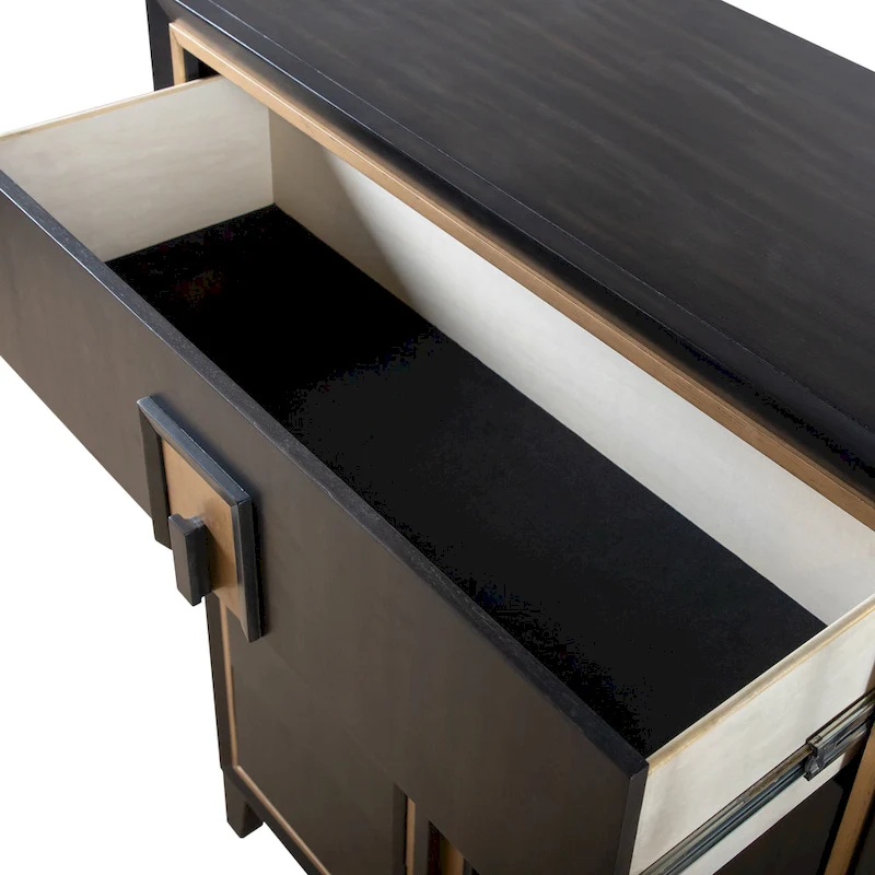 Furniture of America Nyx Modern 5-Drawer Espresso Solid Wood Chest