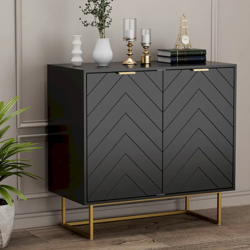 Sideboard Buffet Cabinet with Adjustable Shelf