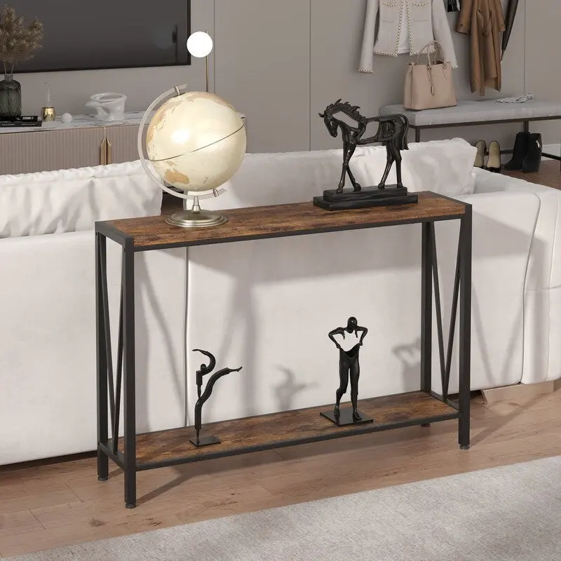 Easy-to-install console table