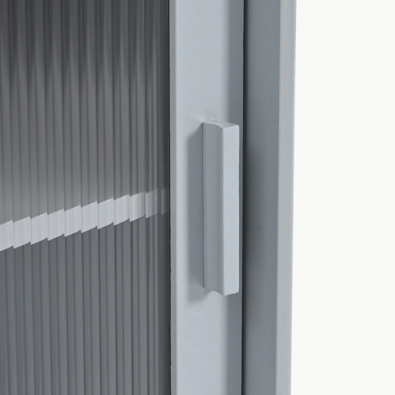 Kitchen Island with Drop Leaf and LED Light