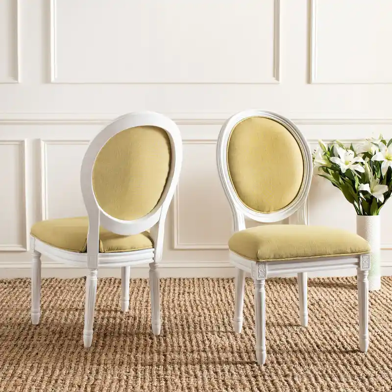 Parisian Oval Back Dining Chair, Set of 2 – Multiple Colors