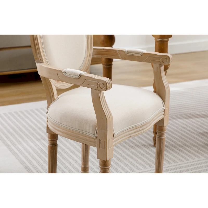 French Style Solid Wood Dining Chair