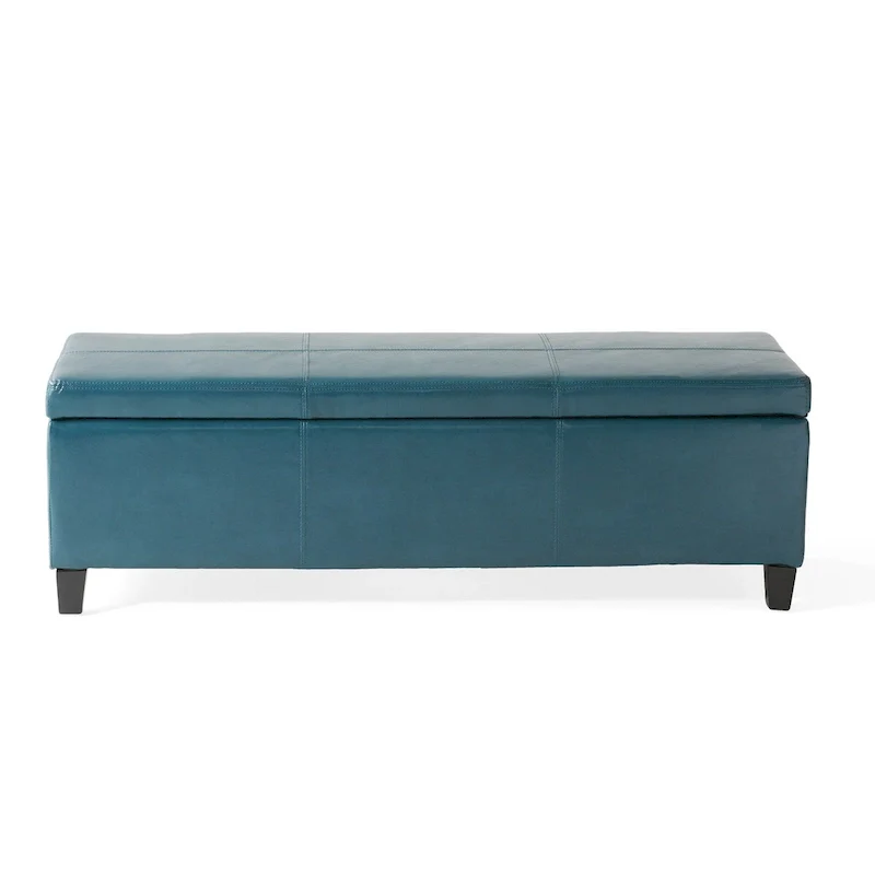 Upholstered Storage Bench for Bedroom Living Room Entryway