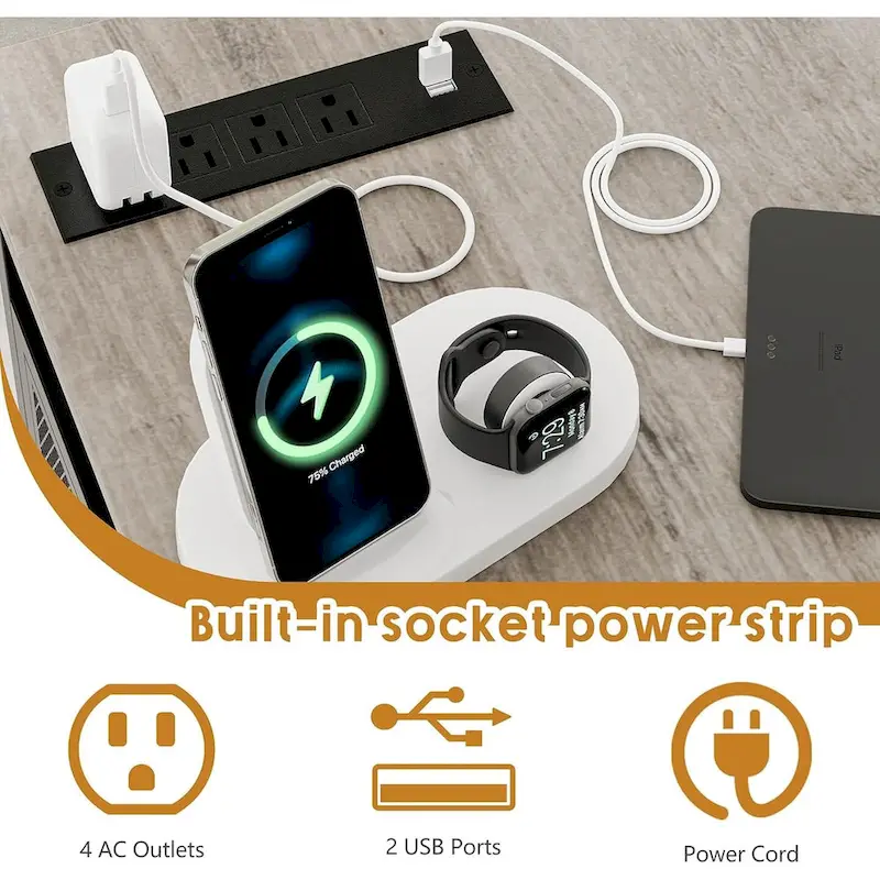 Futzca L Shaped Home Office Desk