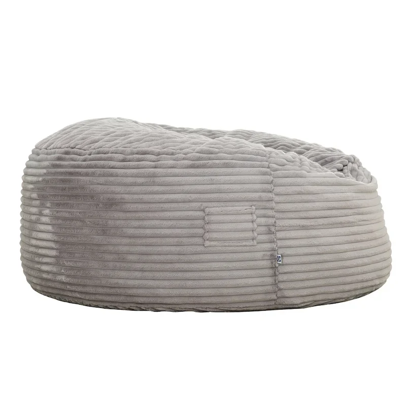 Sealy Kade 6ft Faux Fur Foam Bean Bag