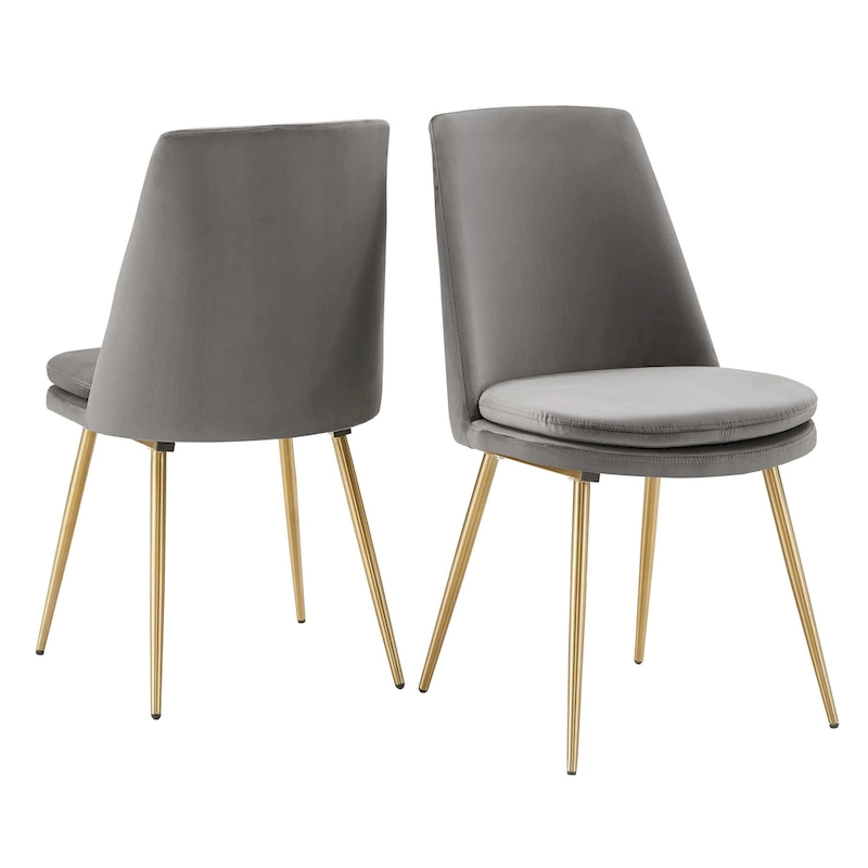 Saki 43 Wide Faux Marble Round Dining Table Set by iNSPIRE Q Modern