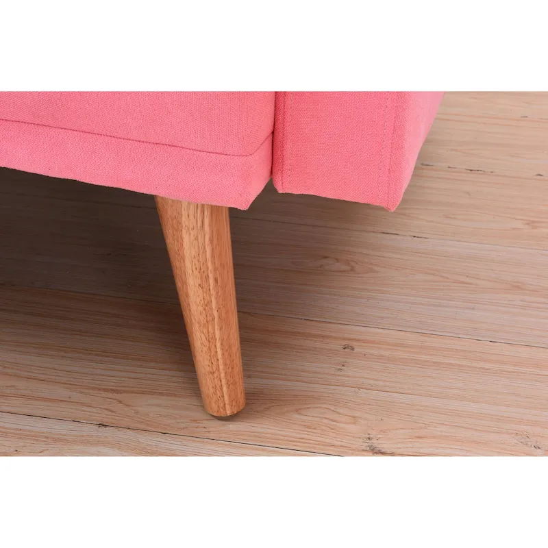 Modern Adjustable 3-position Sleeper Sofa Futon