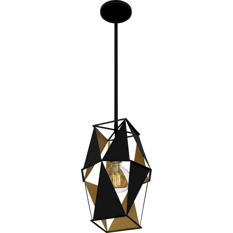 Wren 1-Light Matte Black Mini Pendant Light