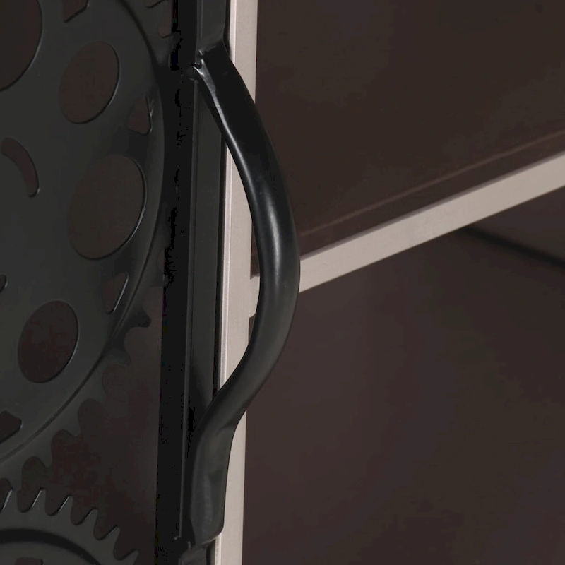 vidaXL TV Stand 47.2x11.8x15.7 Rough Mango Wood