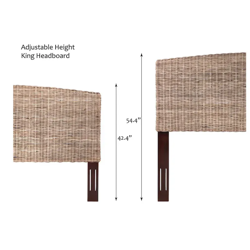 Cardiff Rattan Adjustable Headboard