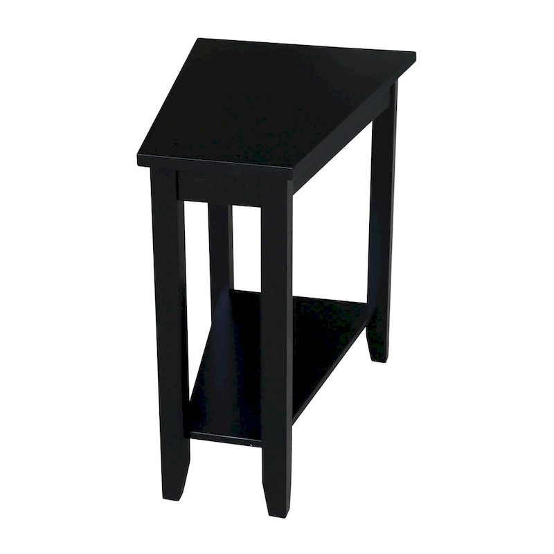 Keystone Solid Parawood Accent Table