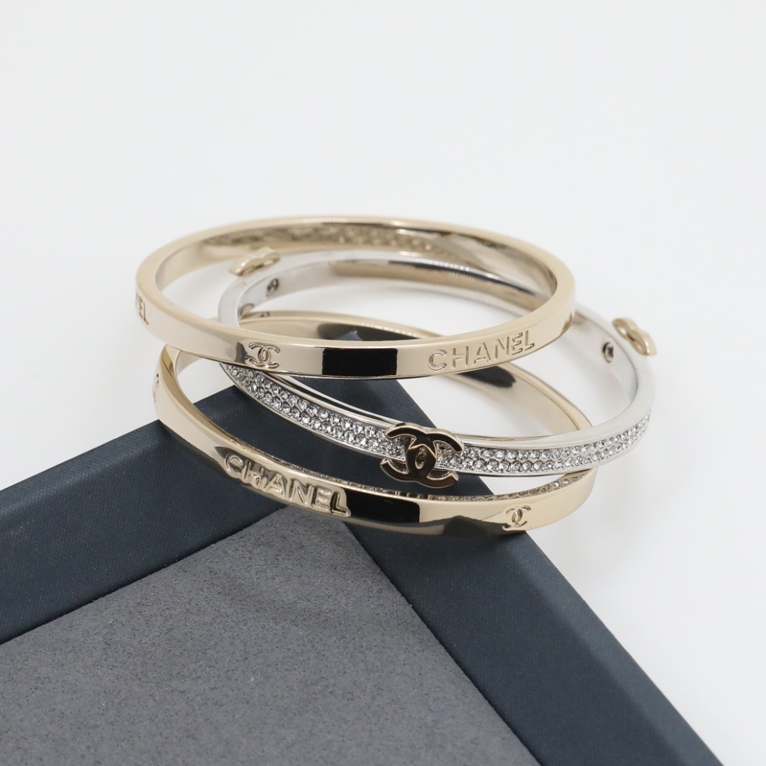 CCS172 Chanel bracelet set of 3 - ccjewelryacc