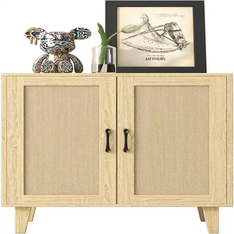 Buffet Sideboard Cabinet - 15 D x 27.25 W x 34.45 H