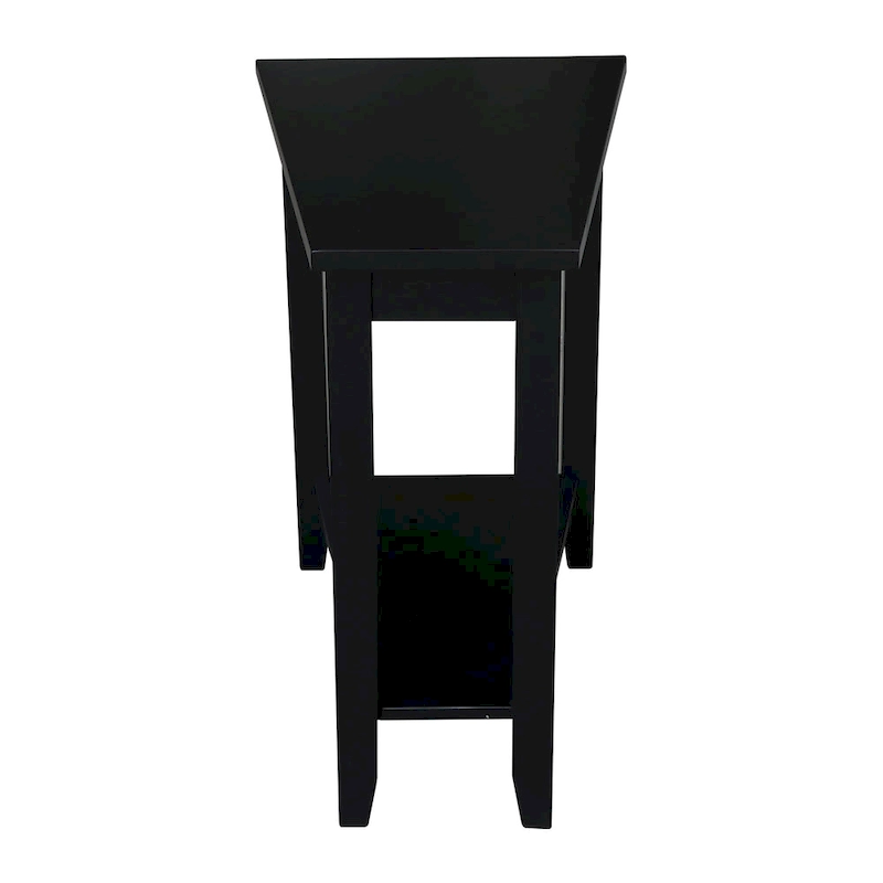 Keystone Solid Parawood Accent Table