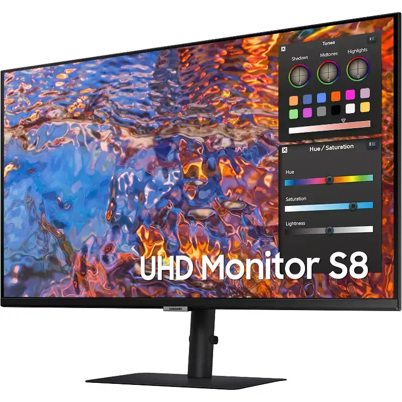 Samsung ViewFinity S32B804PXN 32 Class 4K UHD LCD Monitor - 16:9 - Black - 32 Viewable - In-plane Switching (IPS) Technology - 3840 x 2160