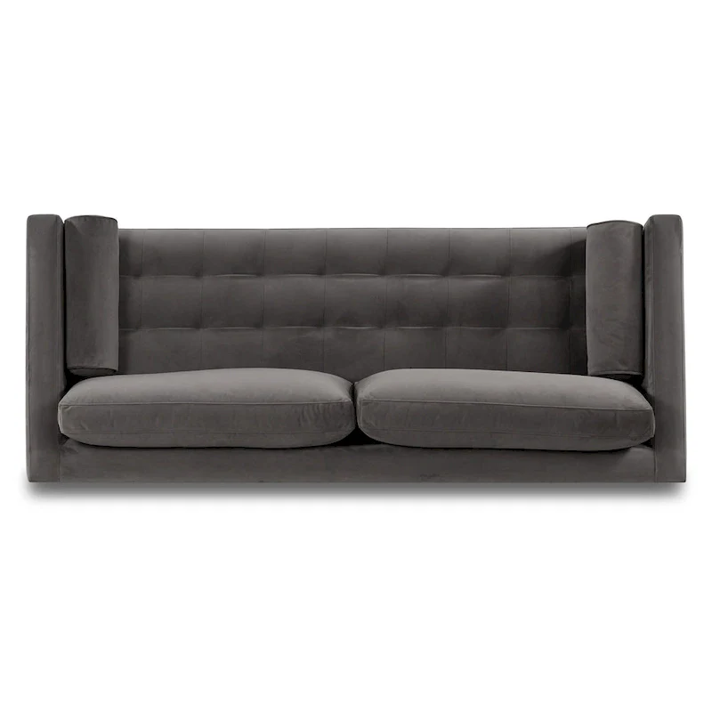 Poly & Bark Napa 72 Velvet Fabric Sofa