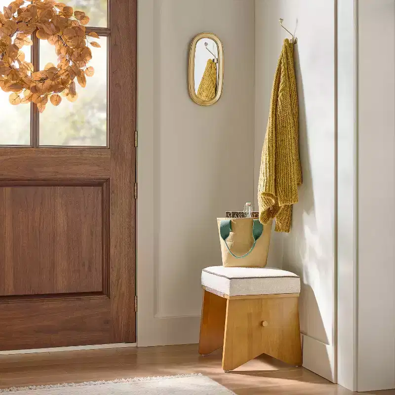 Brass Finish Oval Mirror - Hearth & Hand with Magnolia