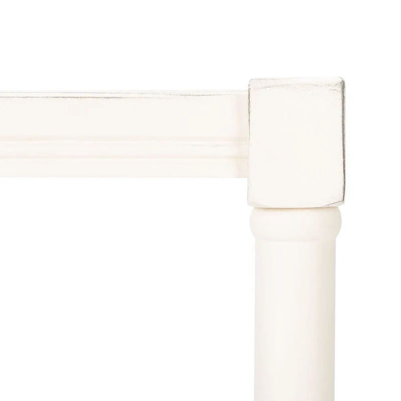 Square Accent Table - Pine Wood - 13.8