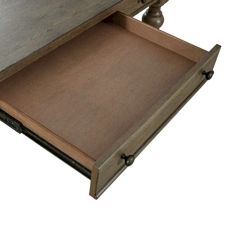Americana Farmhouse Dusty Taupe Writing Desk