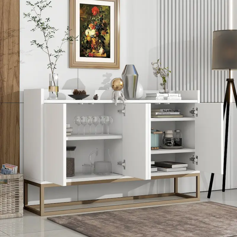 Modern Sideboard Elegant Buffet Cabinet