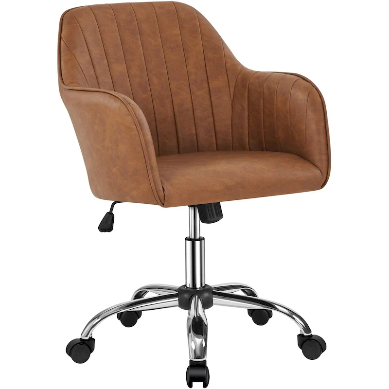 Height-Adjustable Swivel Office Chair