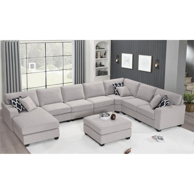 Flexible Combination Module Reversible Sectional Sofa