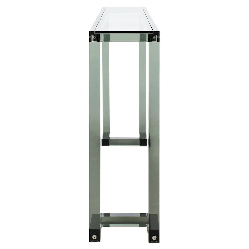 Modern Acrylic Console Table – Clear, 60