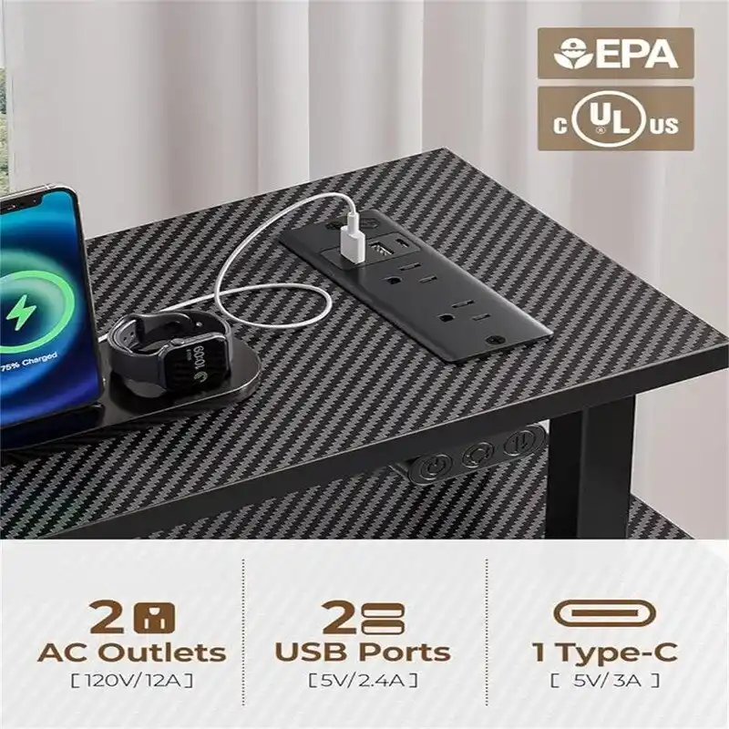 Computer Desk with Power