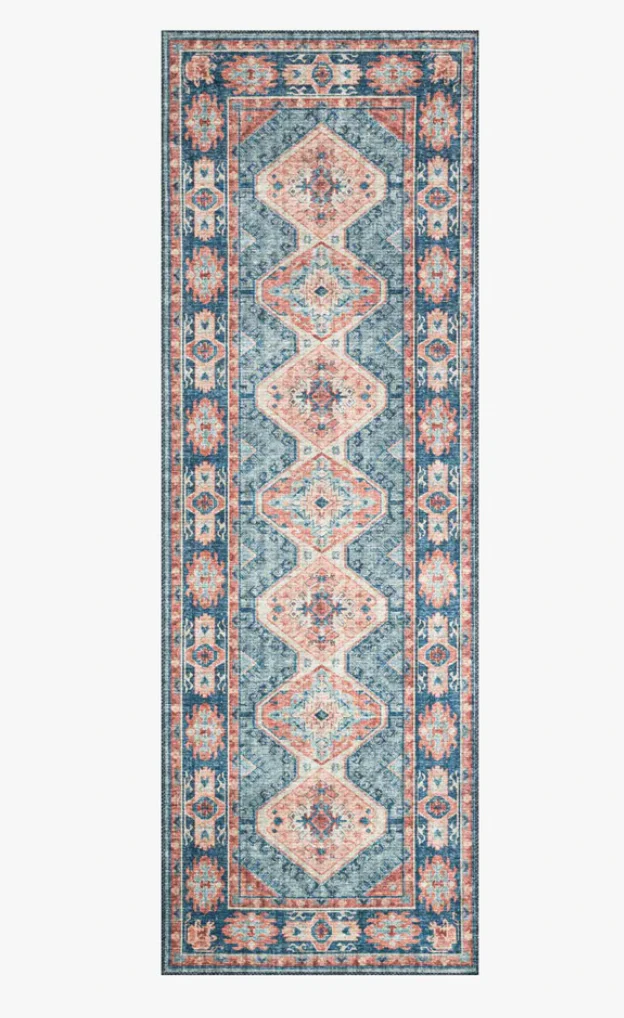 Skye Turquoise/Terracotta Rug