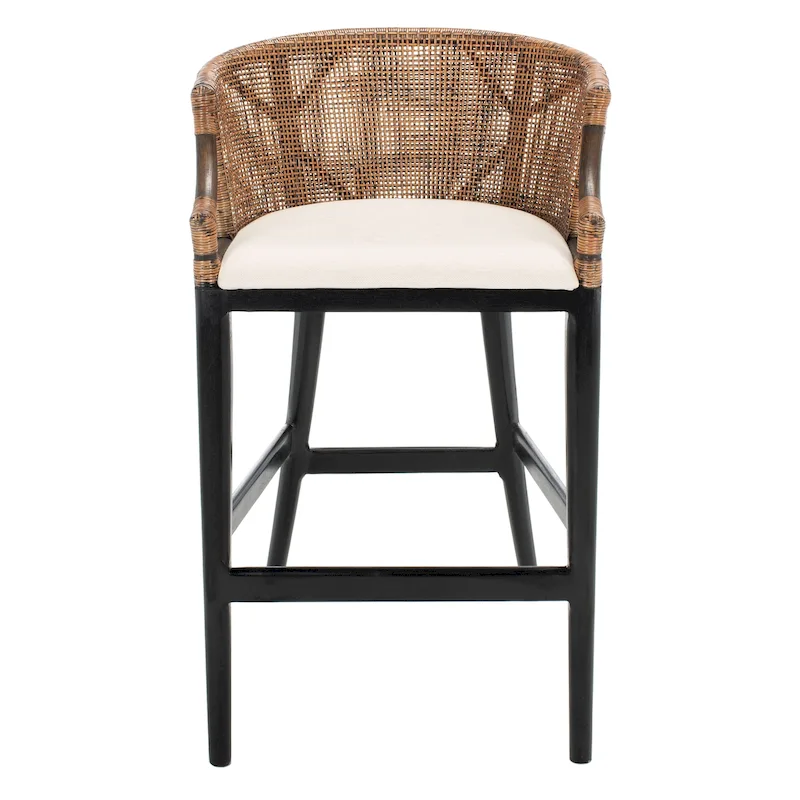 Rattan 30-inch Bar Stool - 22.3