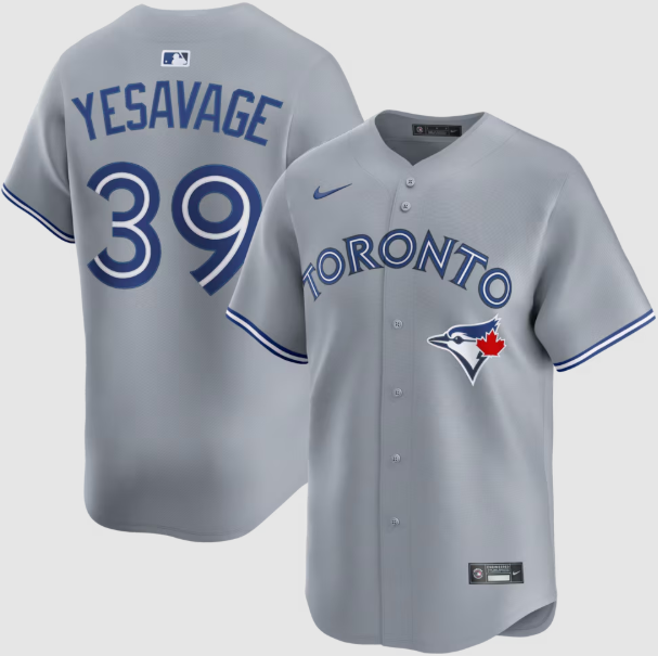 Toronto Blue Jays Trey Yesavage Grey Limited Jersey